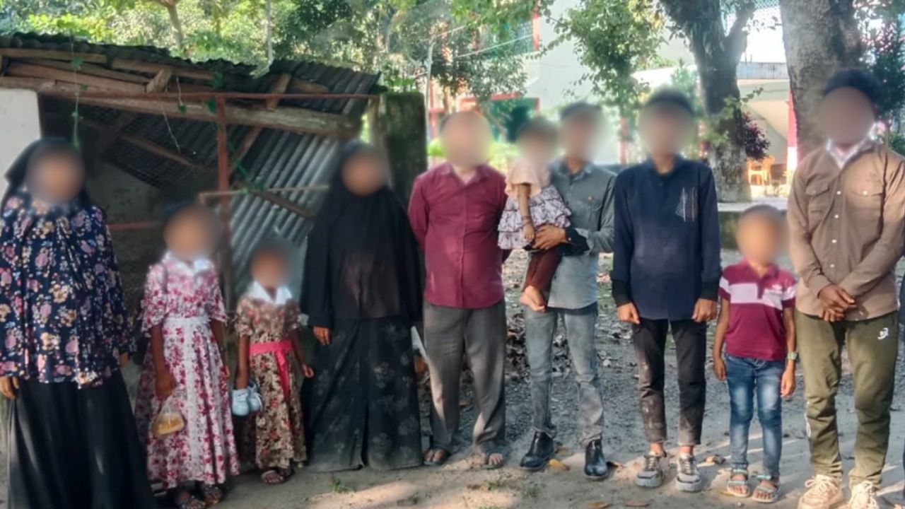 সীমান্তে অবৈধ অনুপ্রবেশের অভিযোগে শিশুসহ ১১ রোহিঙ্গা আটক